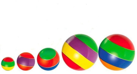 Купить Мячи резиновые (комплект из 5 мячей различного диаметра) в Выксе 